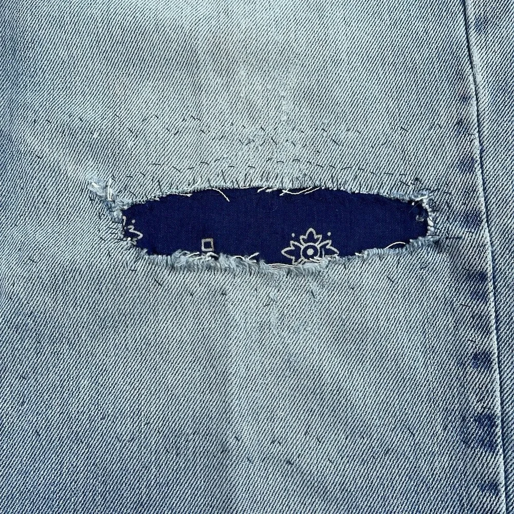 Vintage Levis 550 Jeans Mens‎ 36x32 Baggy Distressed Repaired Y2K (Fits 36x28.5)